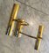 Vintage Brass Double Wall Lamp from Cosack, 1970s, Image 6
