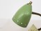 Grüne Schreibtischlampe von H. Busquet für Hala, 1950er 4