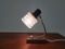 Small Glass and Wood Desk Lamp, 1950s, Image 2
