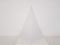 Lámpara de mesa Pyramid vintage de vidrio acrílico de Harco Loor, años 80, Imagen 1