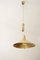 Mid-Century Danish Model Fusijama Brass Pendant Light by TH Valentiner, 1960s 1