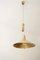 Mid-Century Danish Model Fusijama Brass Pendant Light by TH Valentiner, 1960s, Image 1