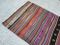 Vintage Turkish Striped Rug, 1970s 2