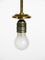 Mid-Century Lilac Glass Pendant Lamp from Rupert Nikoll, Image 11