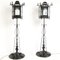 Antique Wrought Iron Floor Lamps, Set of 2, Image 1