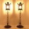 Antique Wrought Iron Floor Lamps, Set of 2 10