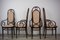 Antique No. 17 Armchairs by Michael Thonet, Set of 4, Image 13