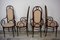 Antique No. 17 Armchairs by Michael Thonet, Set of 4, Image 5