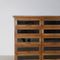 Vintage Oak 15-Drawer Haberdashery Cabinet, 1980s 5