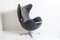 Egg Chair with Footrest by Arne Jacobsen for Fritz Hansen, 1950s, Set of 2 6