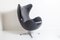 Egg Chair with Footrest by Arne Jacobsen for Fritz Hansen, 1950s, Set of 2, Image 6