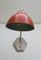 Mid-Century Red Table Lamp from Inkop, 1960s 5