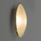 Mid-Century Italian Brass and Glass Sconce, 1950s 5