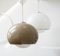 Vintage Brown Big Bud Pendant Lamp by Harvey Guzzini for Meblo 5