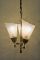 Mid-Century Chandelier with Three Lightpoints, 1960s 1