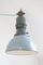 Große industrielle Vintage Deckenlampe von Elko 1