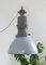 Große industrielle Vintage Deckenlampe von Elko 9