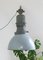 Large Vintage Industrial Ceiling Lamp from Elko, Image 9