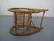Italienischer Mid-Century Schaukelstuhl aus Bambus, 1950er 14