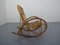 Mid-Century Italian Bamboo Rocking Chair, 1950s, Image 19