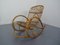 Rocking Chair Mid-Century en Bambou, Italie, 1950s 4