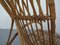 Italienischer Mid-Century Schaukelstuhl aus Bambus, 1950er 15