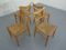 Italian Rush Dining Chairs, 1960s, Set of 4 3