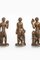 Swedish Bronze Reliefs by Stig Blomberg for ASEA, 1920s, Set of 4 9