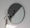 Kleiner runder Mixed Zinnt Dualis Orbis Spiegel mit schwarzem Rahmen von Alguacil & Perkoff Ltd 5
