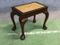 Antique Cane & Mahogany Footrest, Image 3