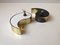 Two-Piece Brass & Enamel Ying Yang Oil Lamp from G.V. Harnisch Eftf, 1960s, Set of 2 10