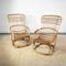 Italian Cane Armchairs, 1960s, Set of 2, Image 1