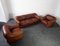 Vintage Leather Sofa and Chairs, 1970s, Set of 3, Image 10
