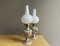 Handbemalte portugiesische Tischlampen aus Porzellan von Alcobaça Porcelain Factory, 2er Set 3