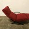 Adjustable Terra Red Fabric P40 Lounge Chair by Osvaldo Borsani for Tecno, 1950s 7