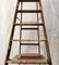 Wooden Foldable Painter's Ladder, 1960s, Image 5