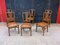 Art Nouveau Leather Dining Chairs attributed to Gauthier-Poinsignon & Cie, 1890s, Set of 6 2