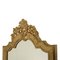 18th-Century Hand-Carved Gilt Walnut Baroque Wall Mirror, Image 5