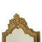 Espejo de pared barroco de nogal dorado tallado a mano, siglo XVIII, Imagen 5