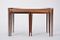 Mid-Century Danish Rosewood Nesting Tables by Kurt Ostervig for Jason Mobler 9