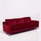 Red Velvet Three-Seat Harry Sofa by Antonio Citterio for B&B Italia, 1990s 2