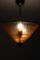 Lampada da soffitto vintage di Orrefors, anni '30, Immagine 6
