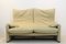 Maralunga Leather Two-Seater Sofa by Vico Magistretti for Cassina, 1980s, Image 14
