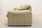 Maralunga Leather Two-Seater Sofa by Vico Magistretti for Cassina, 1980s 2