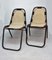 Vintage Canvas & Steel Chairs, Set of 2 2