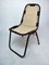 Vintage Canvas & Steel Chairs, Set of 2, Image 3