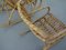Mid-Century Bamboo Children's Rocking Chairs, 1950s, Set of 3 13