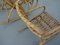 Mid-Century Bamboo Children's Rocking Chairs, 1950s, Set of 3, Image 13