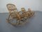 Mid-Century Bamboo Children's Rocking Chairs, 1950s, Set of 3, Image 12