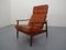 FD-164 Leather Armchair by Arne Vodder for France & Søn, 1960s 1